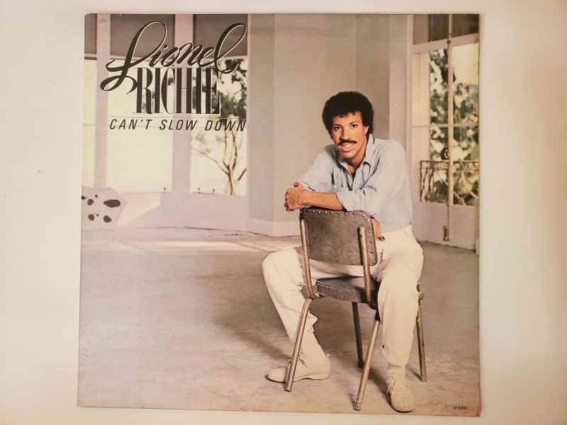 Lionel Richie Can't Slow Down vinyl record